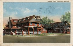 Bisonte Hotel Postcard