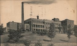 Hospital Danbury, CT Brisley Postcard Postcard Postcard