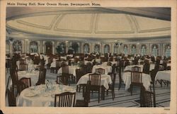 Main Dining Hall, New Ocean House Postcard