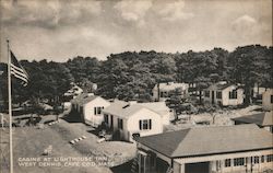 Cabins at Lighthouse Inn Postcard