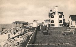 Lighthouse Inn Postcard