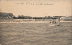 Water Front and Bathing Beach Postcard