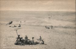 Bathing Beach, Dennis, Cape Cod Postcard