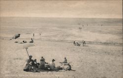 Bathing Beach, Dennis, Cape Cod Postcard