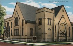 Masonic Temple Sedalia, MO Postcard Postcard Postcard