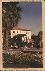 Motor Entrance of the Cloister Postcard