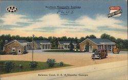 Belware COurt, U.S. 19, Southern Hospitality Supreme Postcard