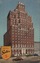 Hotel Sutton Postcard