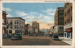 Wenatchee Avenue Washington Postcard Postcard Postcard