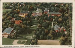 Main Campus, Illinois State Normal University Postcard
