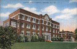 Kewanee Public Hospital Postcard