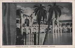 Aragon Ballroom, Lawrence near Broadway Postcard