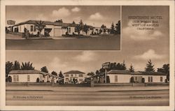 Brentshire Motel West Los Angeles, CA Postcard Postcard Postcard