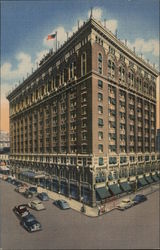 Davenport Hotel Postcard