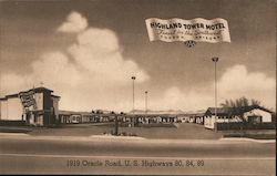 Highland Tower Motel Tucson, AZ Postcard Postcard Postcard