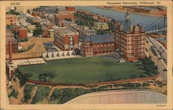 Duquesne University Postcard