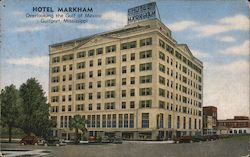 Hotel Markham Gulfport, MS Postcard Postcard Postcard