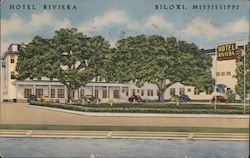 Hotel Riviera, Biloxi, Mississippi Postcard