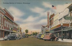 Business Section Postcard