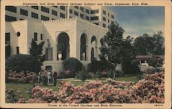 Edgewater Gulf Hotel, Midway Between Gulfport and Biloxi Postcard