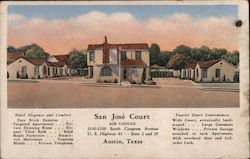 San Jose Court Postcard