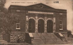 First Methodist Church Comanche, TX Postcard Postcard Postcard