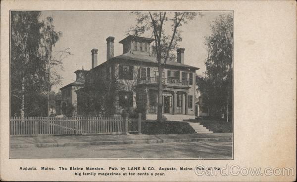 The Blaine Mansion Augusta Maine