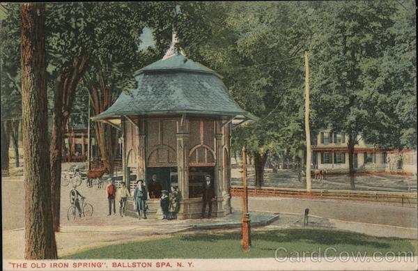 The Old Iron Spring Ballston Spa New York