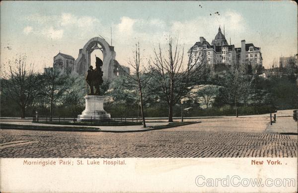 Morningside Park, St. Luke Hospital New York CIty