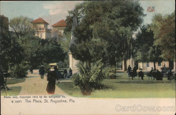 The Plaza...Walther League Camp... Arcadia, Mich. St. Augustine Florida