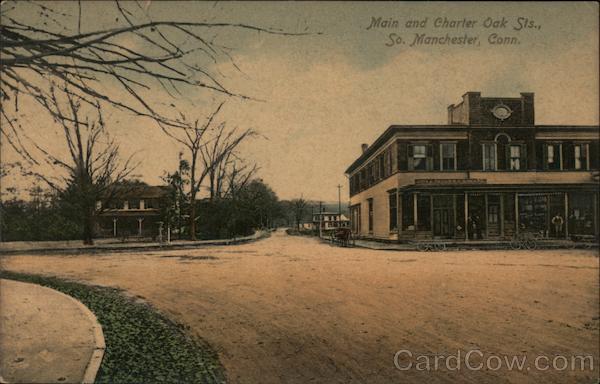 Main and Charter Oak Sts. South Manchester Connecticut