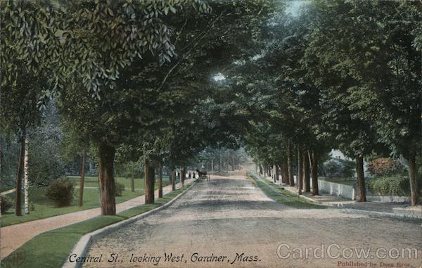 Central St., Looking West Gardner Massachusetts
