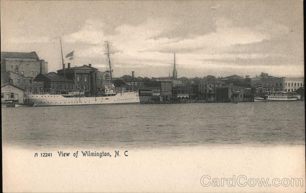 View of Wilmington Across the Cape Fear River North Carolina
