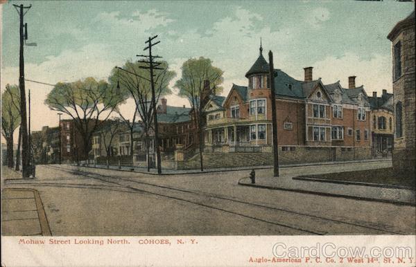 Mohaw Street Looking North Cohoes New York