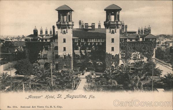 Alcazar Hotel St. Augustine Florida