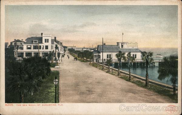 The Sea Wall St. Augustine Florida