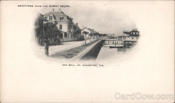 Greetings From the Sunny SOuth St. Augustine Florida