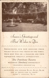 The Pettibone Tavern, Weatogue Postcard