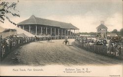 Race Track, Fair Grounds Postcard