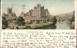The Empire Hotel, Bath Postcard