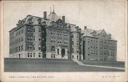 Mercy Hospital Des Moines, IA Postcard Postcard Postcard