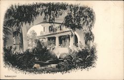 Scene at Hotel Green Postcard