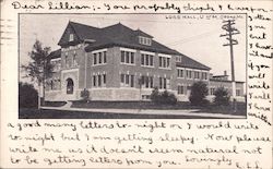 Lord Hall, University of Maine Postcard
