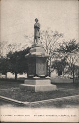 Soldier's Monument Postcard
