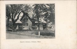 Snow's Library Orleans, MA Postcard Postcard Postcard