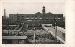 Exchange Bldg. Union Stock Yards Postcard