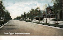 Independence Boulevard Kansas City, MO Postcard Postcard Postcard