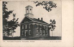 Hampden Academy Maine Postcard Postcard Postcard