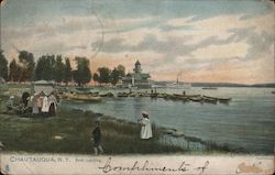 Boat Landing Chautauqua, NY Postcard Postcard 