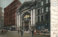 Hyde & Behman's Music Hall, Formerly Iroquois Theatre Chicago, IL Postcard Postcard Postcard